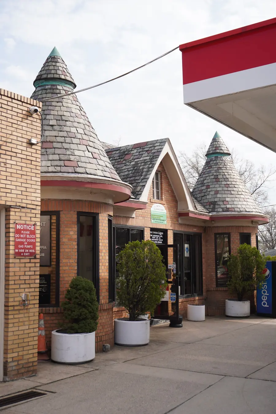 The Twin Towers building on Anderson Avenue